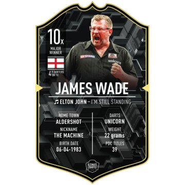 Ultimate Card James Wade | 37x25 cm